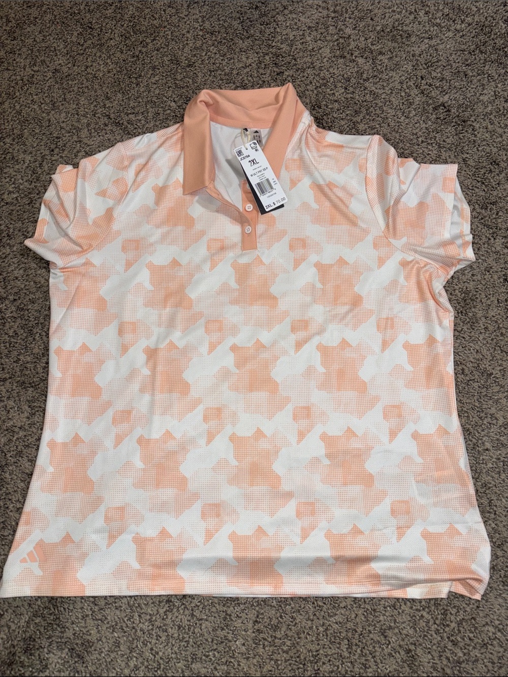 Adidas Polo Golf Shirt size 2XL NWT